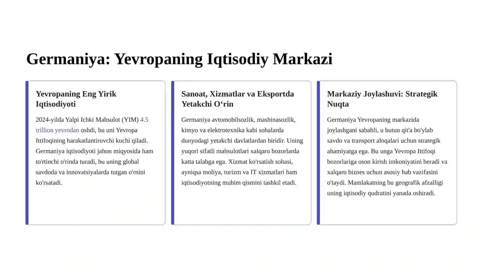 Germaniyaning Iqtisodiy-Geografik va Turistik Tavsifi 2