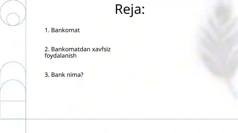 Banklar va bankomatlar haqida bolalarga dastlabki tushunchalarni berish 2