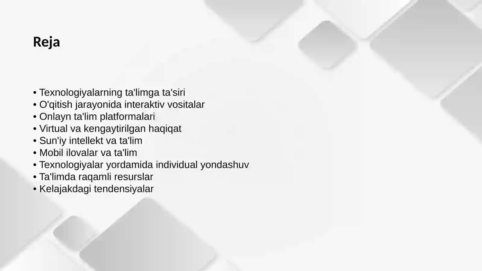 Ta’limda zamonaviy texnologiyalar 2