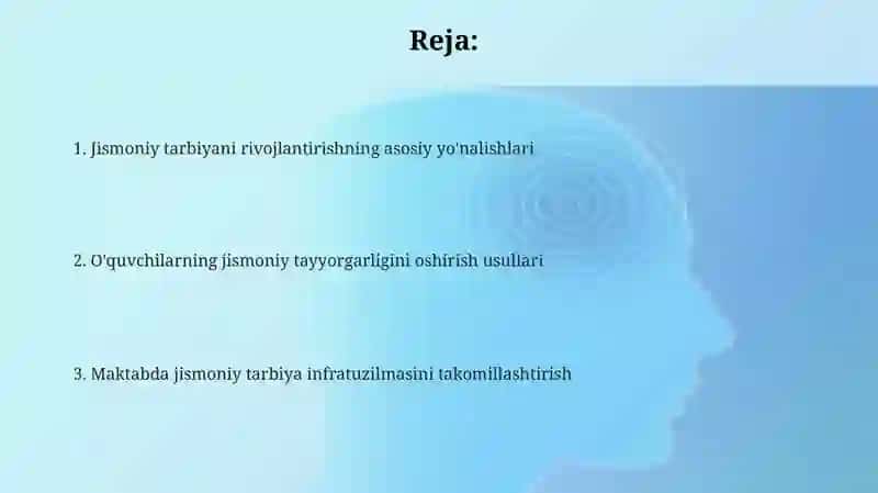 Jismoniy tarbiya dasturlari 2