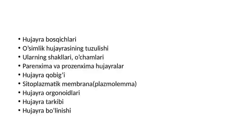 O’simlikhujayrasi 2
