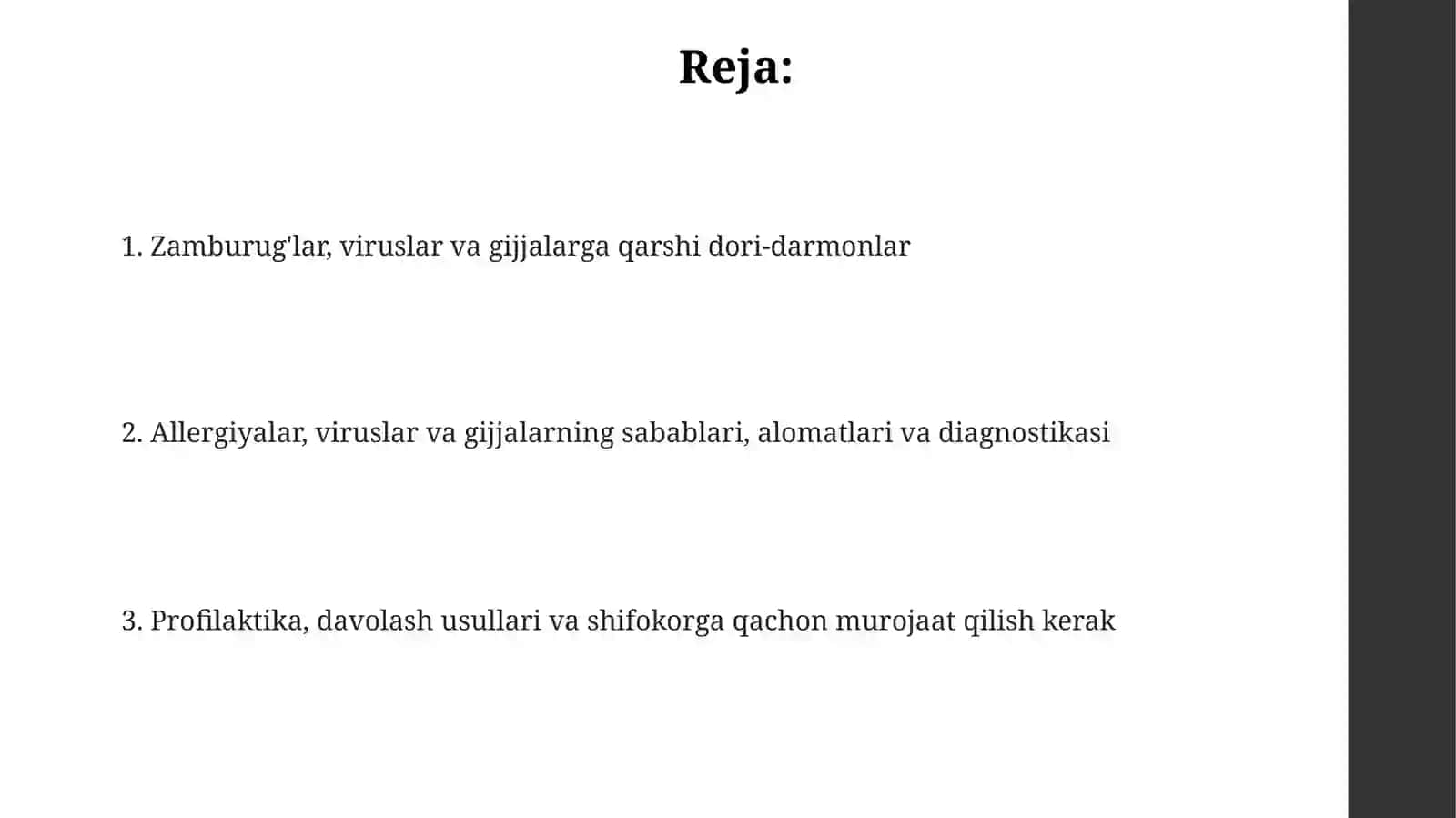 Zamburug'lar, viruslar va gijjalarga qarshi dori-darmonlar 2