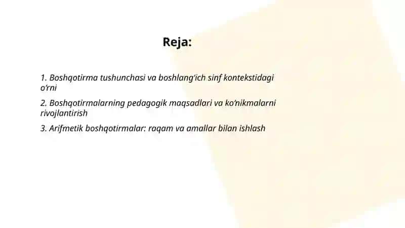 Boshlang‘ich sinf matematika darsligi 2