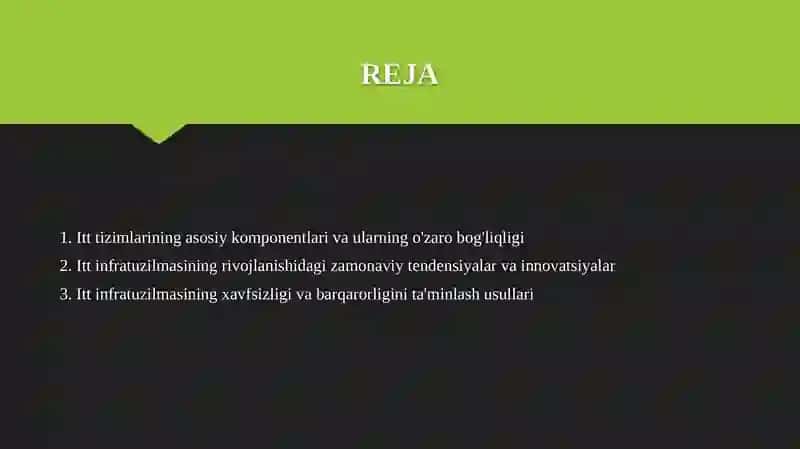 Itt infrastrukturasi 2