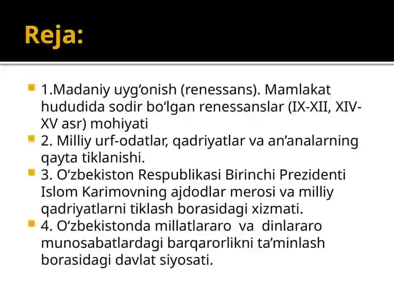 Mustaqillik yillarida O‘zbekistonda g‘oya, mavqey, raqobat 2