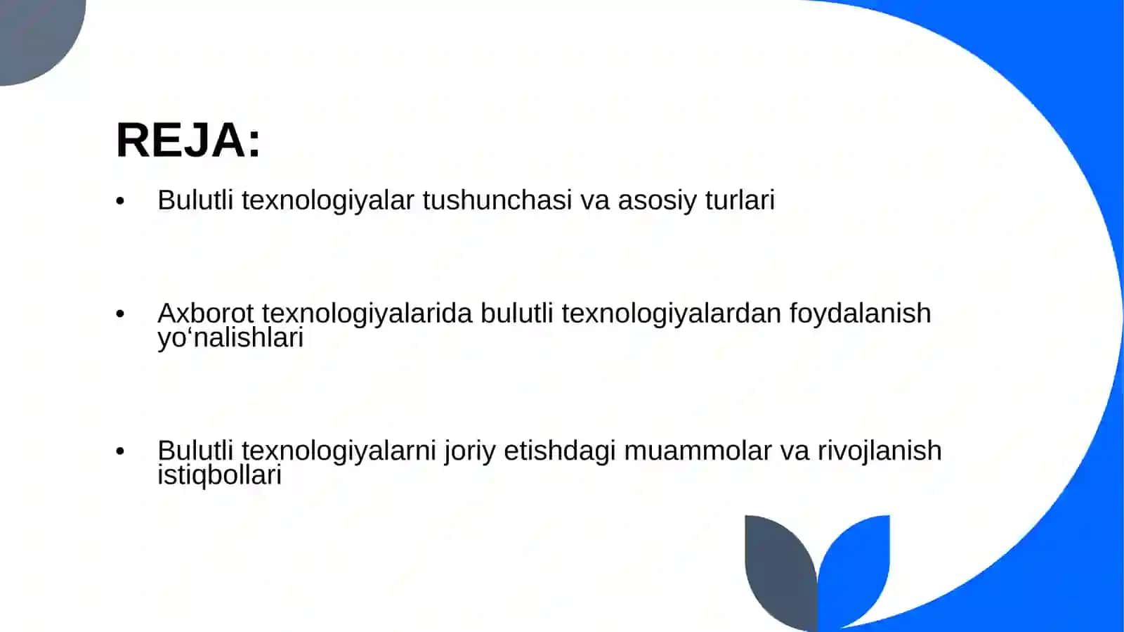 Bulutli texnologiyalar 2
