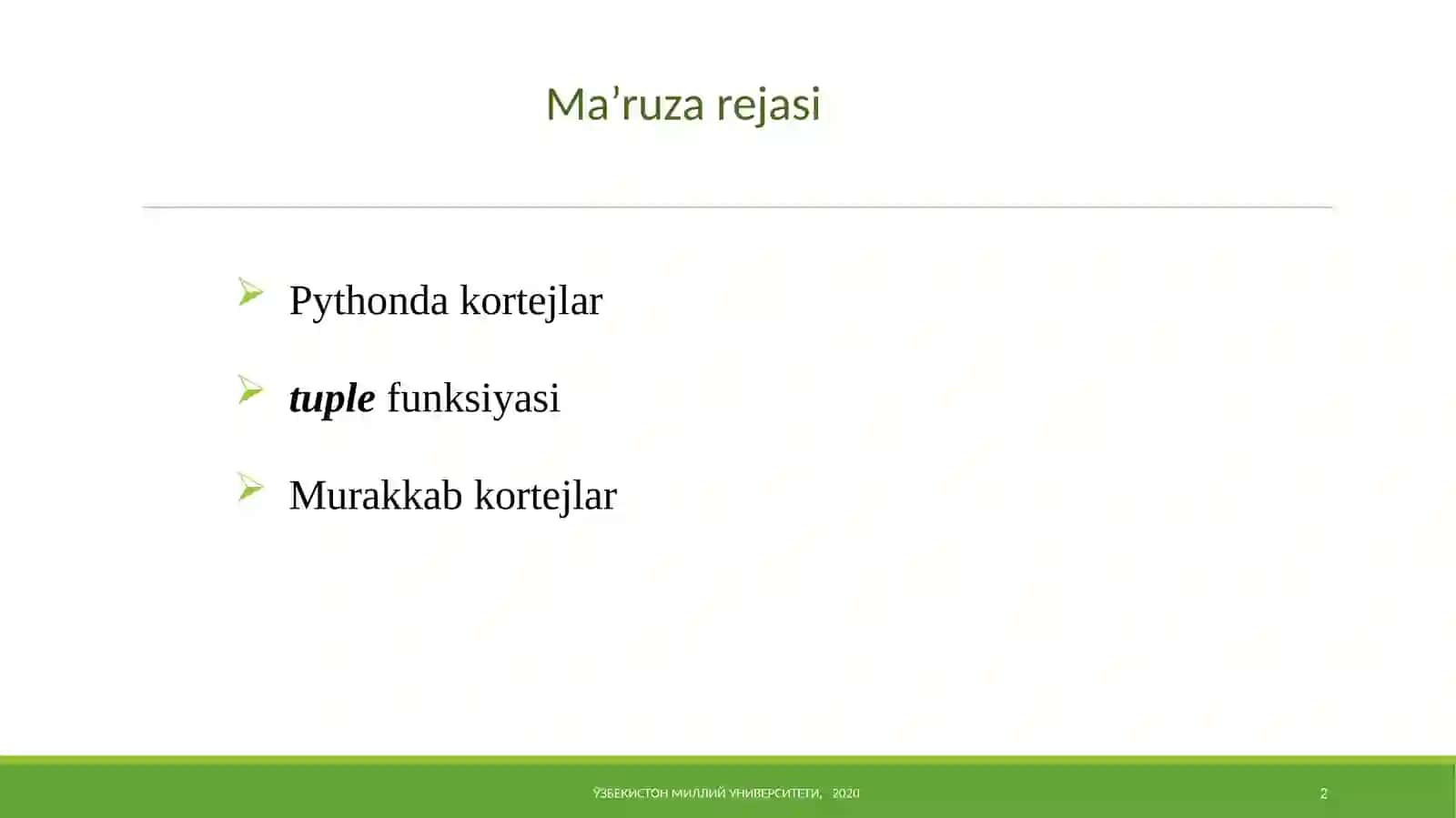 Pythondasturlashtili 2