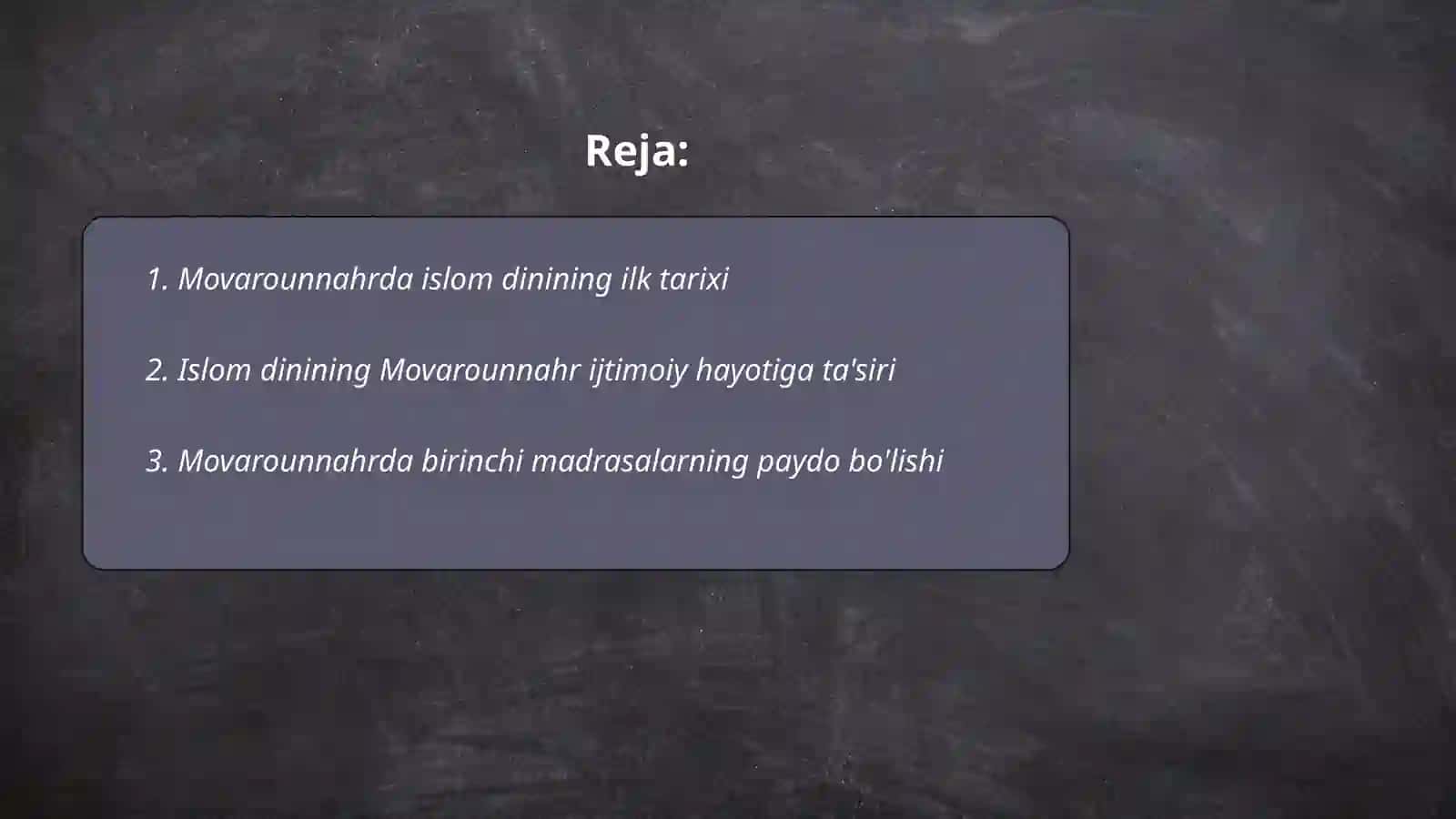 Movarounnahrda islom dinining tarqalishi va madrasa talimi shakllanishining ijtimoiy madaniy hayotga tasiri 2