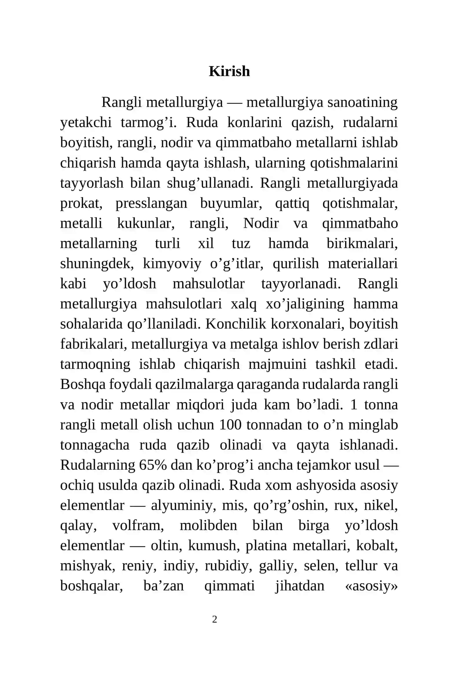 Kadmiy haqida malumot. Kadmiy tarixi 2