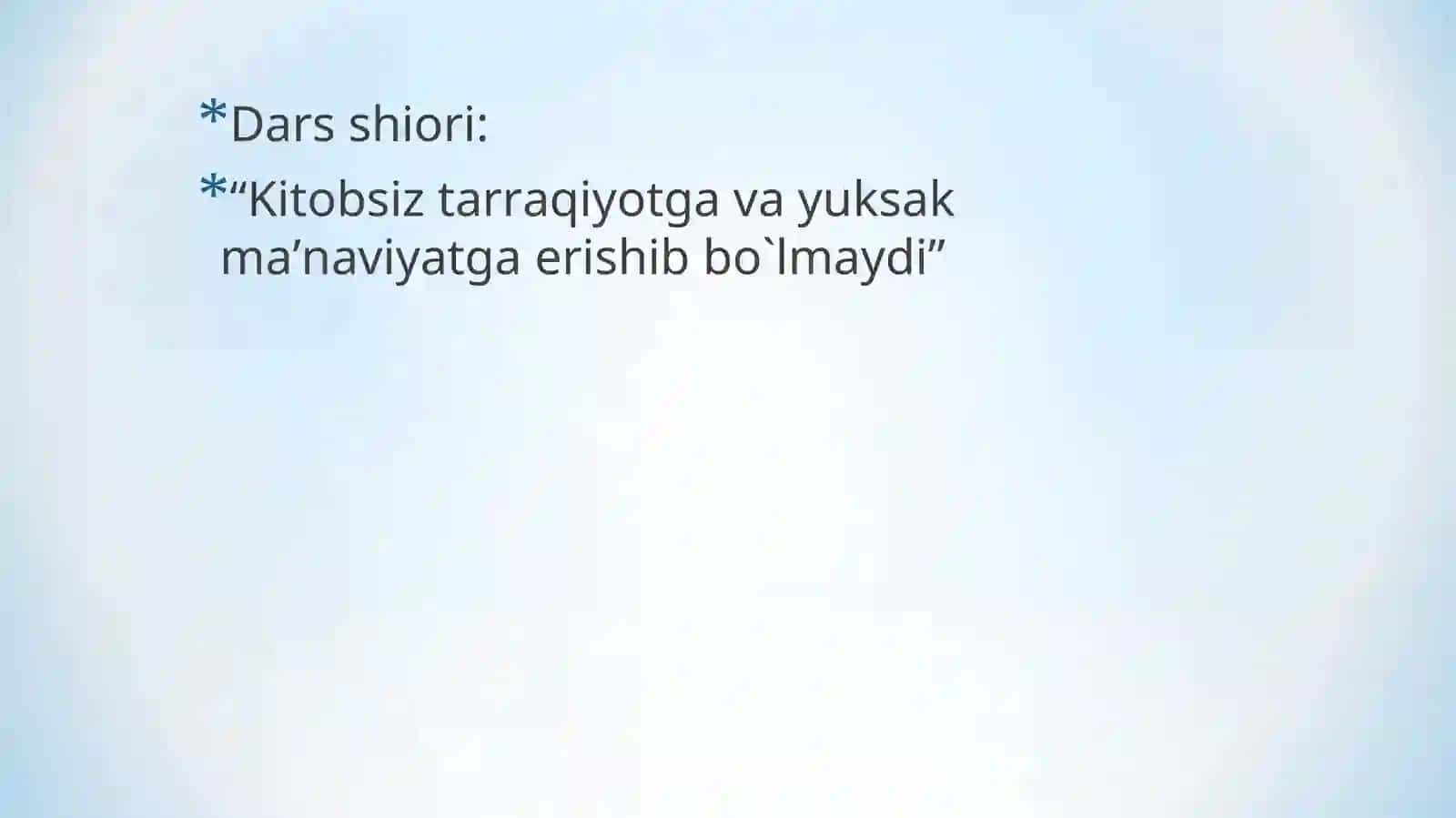 O’simlik va hayvonot olamini muhofaza qilish 2