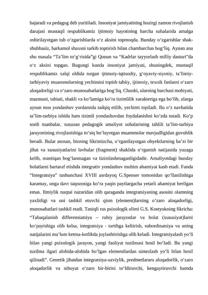 Rivojlangan mamlakatlarda maktabgacha ta'lim tizimi 2