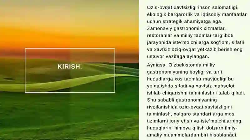 Gastronomiyarivojlanishi 2