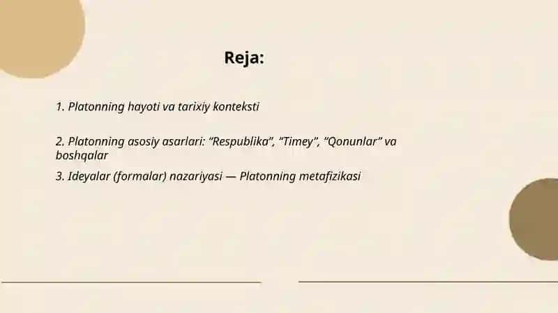 Platon ulugʻ mutafakkir aloma 2