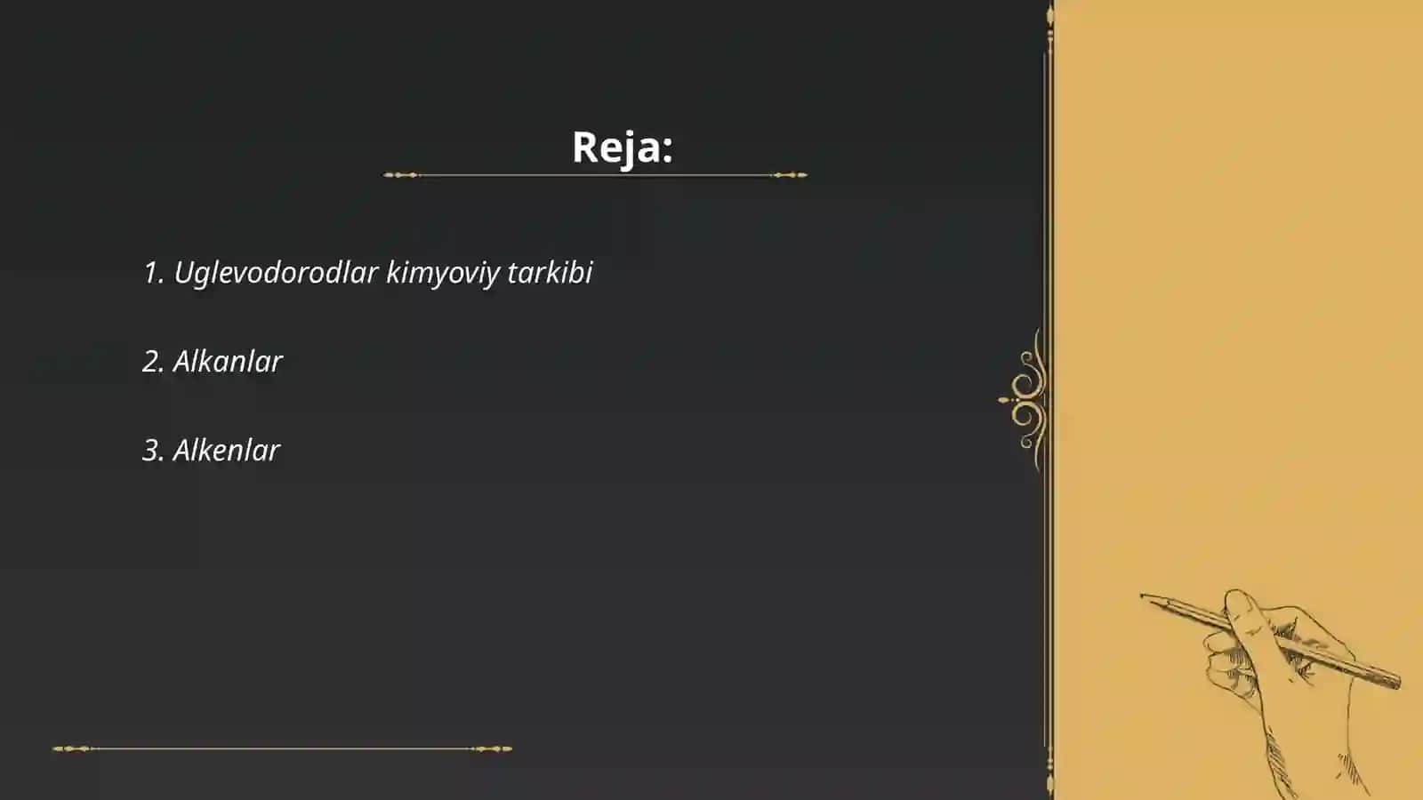 Uglevodorodlarning bir va kup hosilalari 2