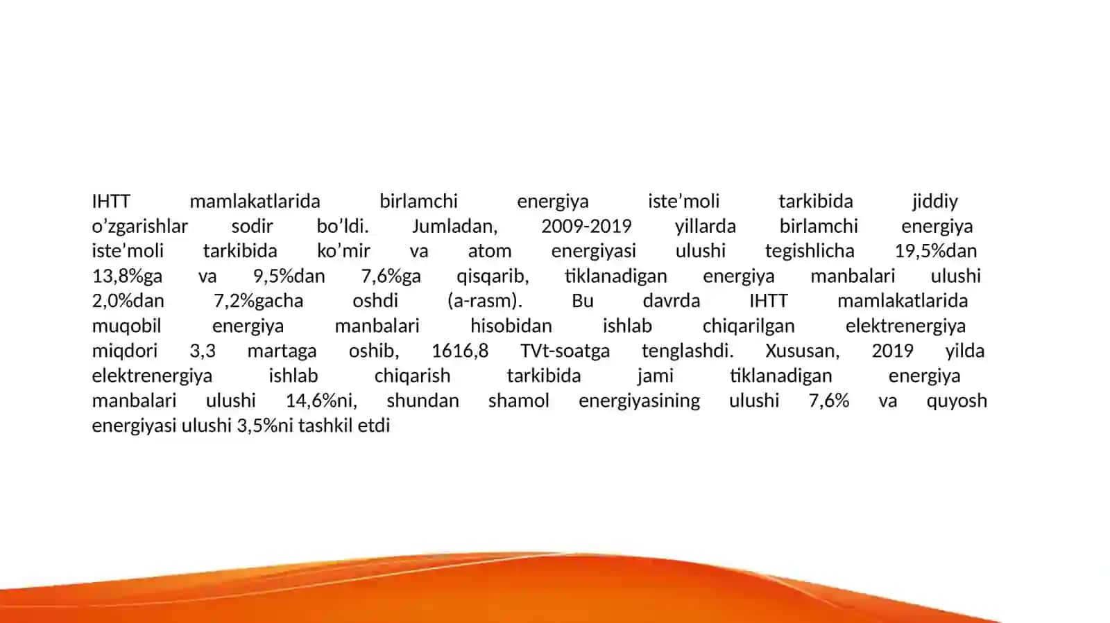 Energetika ittifoqi va iqlim yo’nalishida Yevropa tizimi 2