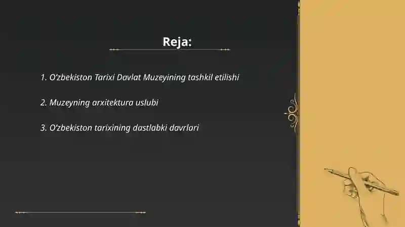Oʻzbekiston Tarixi Davlat Muzeyiga Sayohat 2