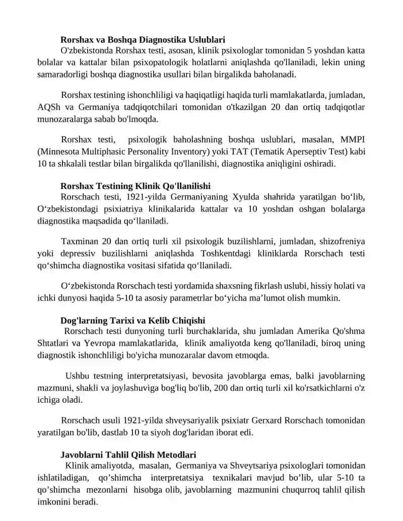Rorshaxning siyoh dog’lari metodikasi 2