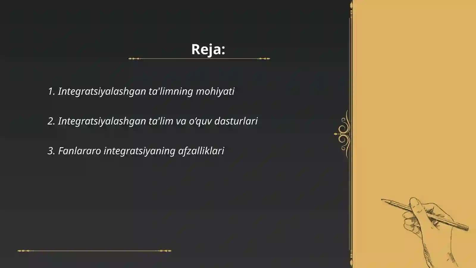 Integratsiyalashgan ta'lim 2