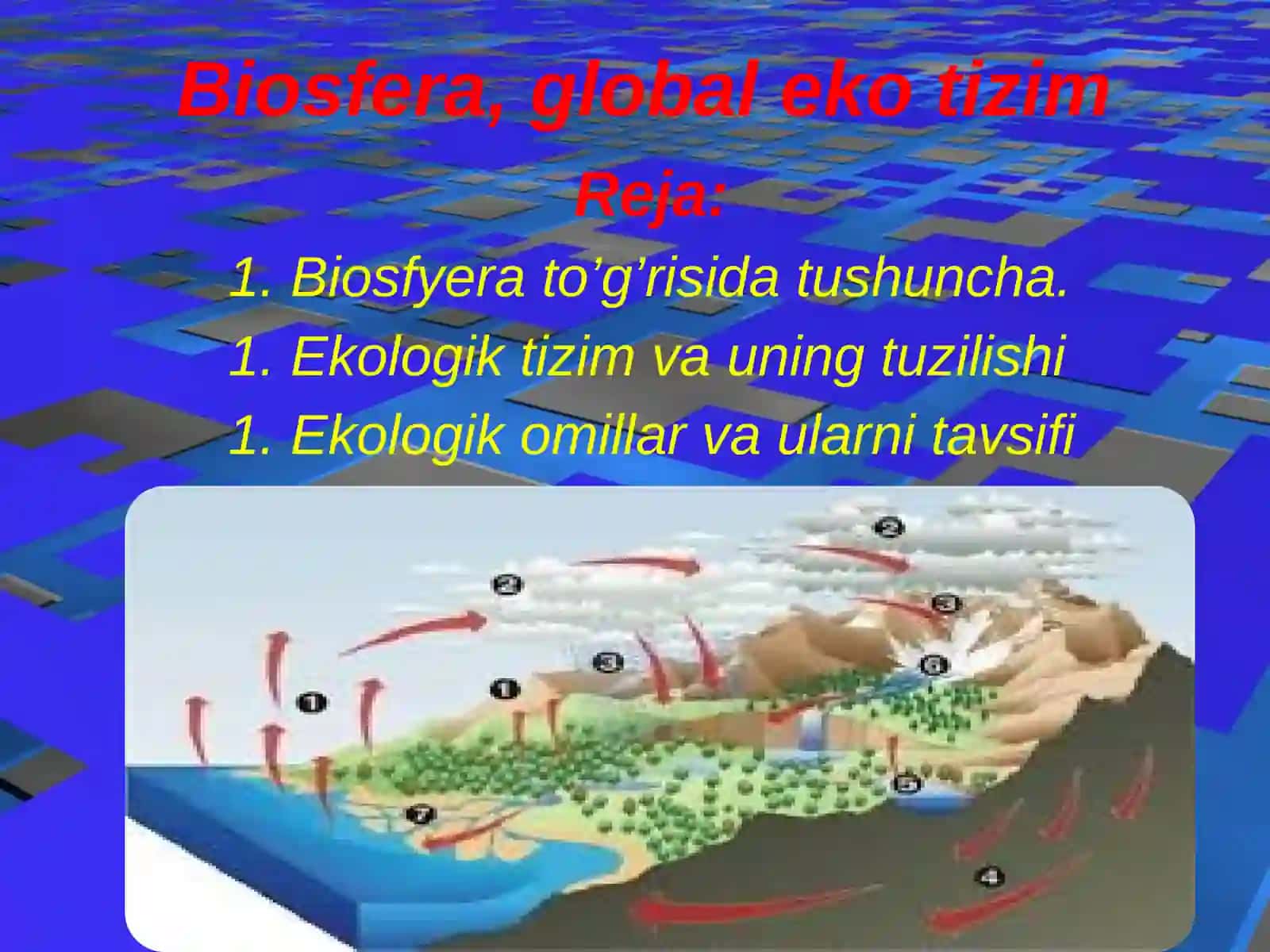 Biosfera,global eko tizim 2