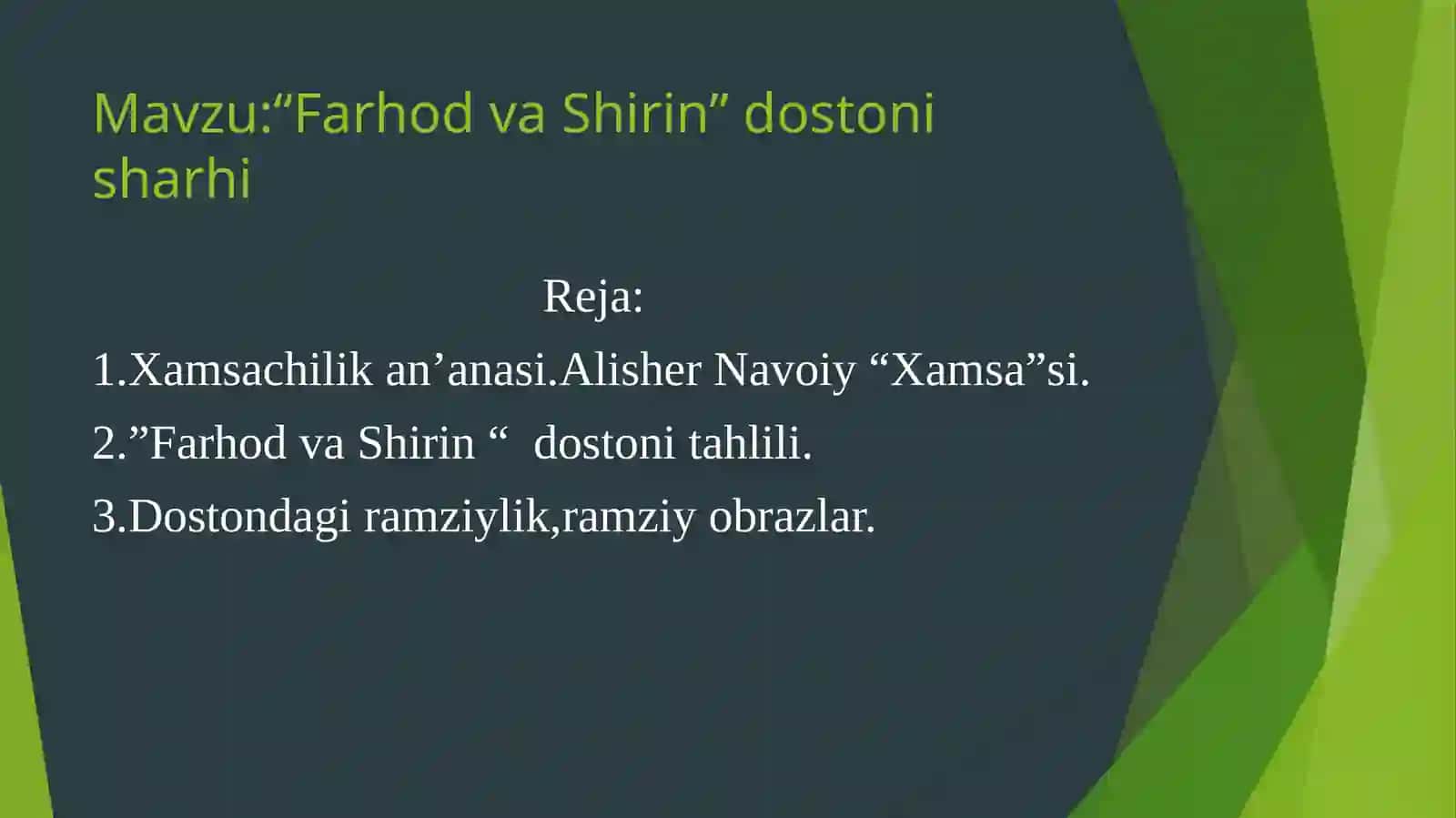 “FarhodvaShirin”dostonisharhi 2