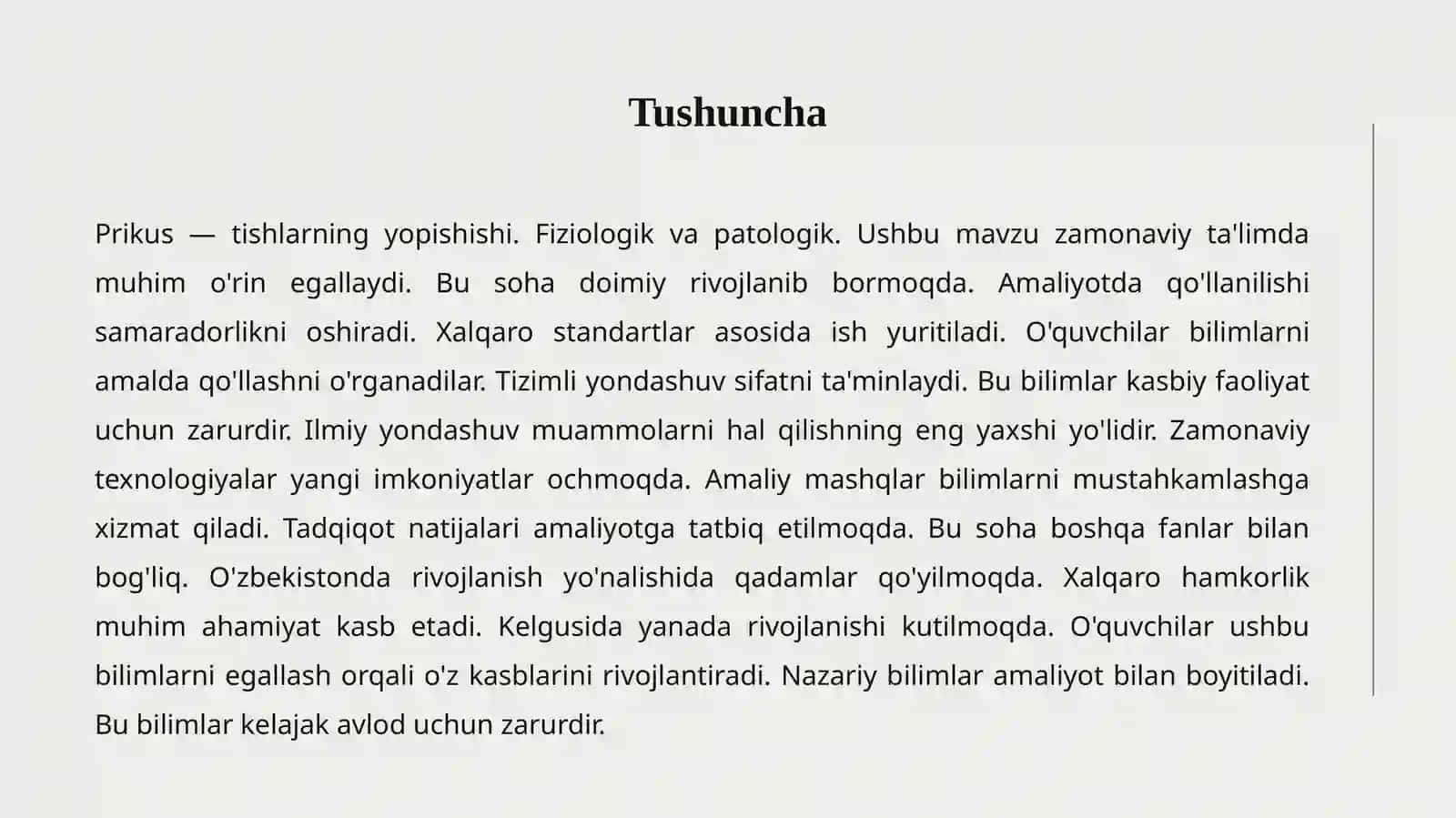 PATOLOGIK VA FIZIOLOGIK PRIKUS 2