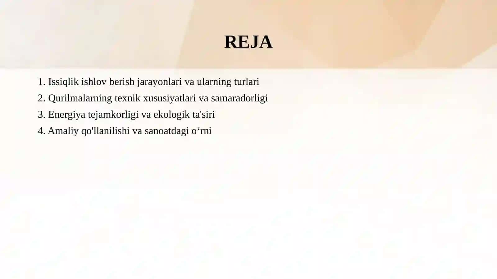 Yanchilmaga issiqlik ishlov berish qurilmalari 2