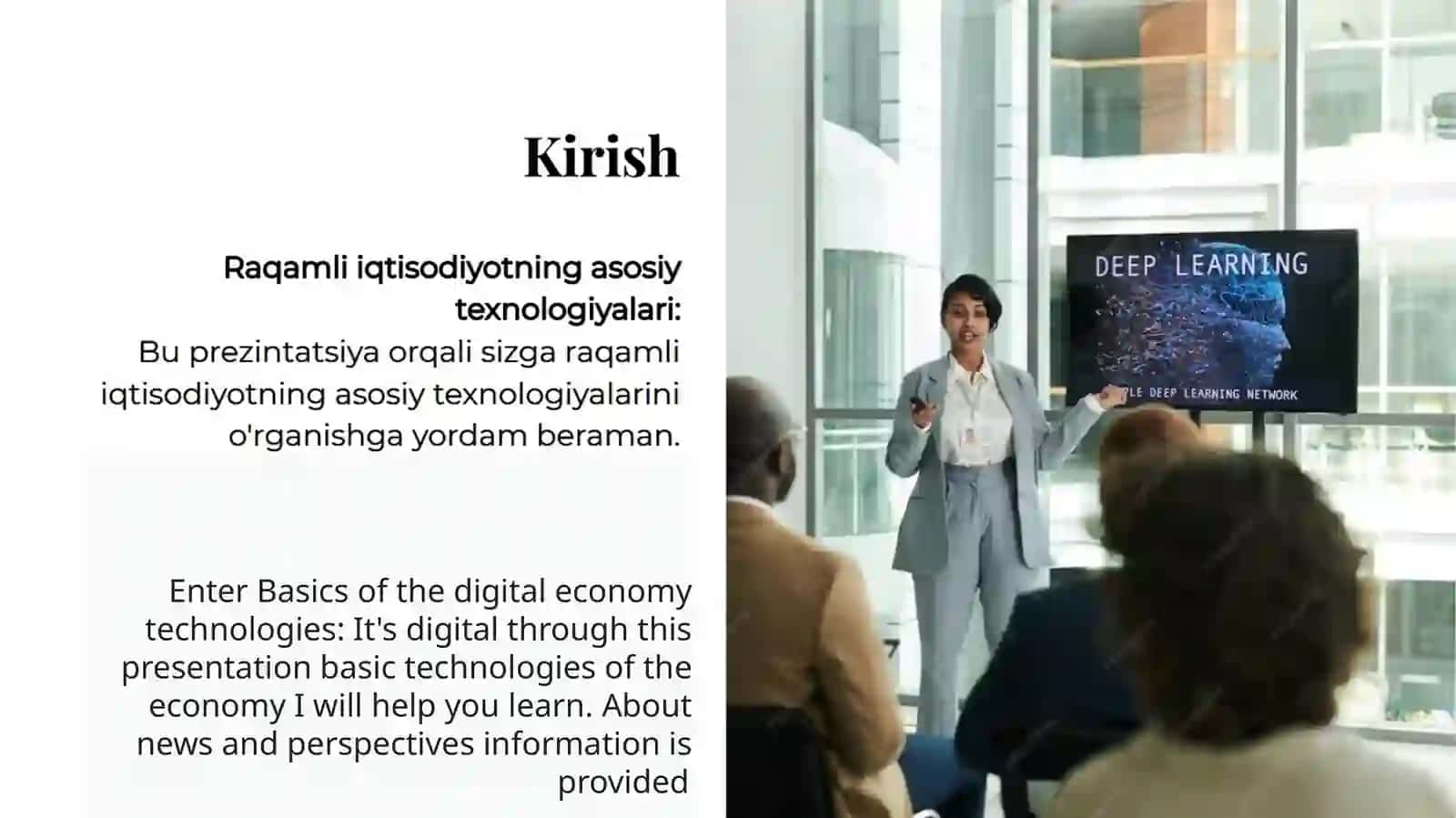 Raqamli iqtisodiyotning asosiy texnologiyalari 2