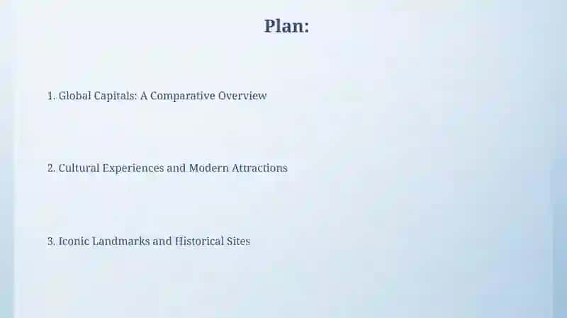 Global Capitals: A Comparative Overview 2