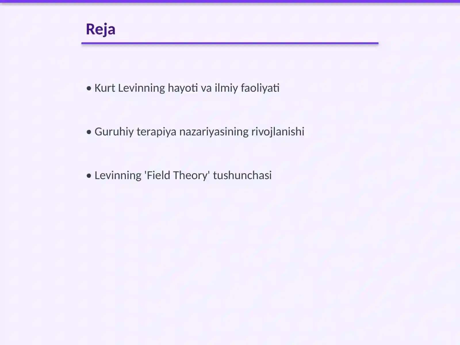 K.Levinning guruhiy terapiyaga qoshgan hissasi 2