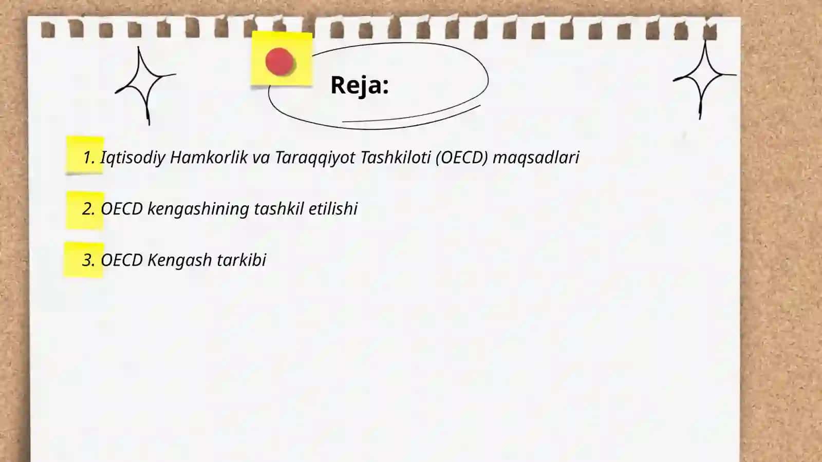 Iqtisodiy Hamkorlik va Taraqqiyot Tashkiloti (OECD) 2