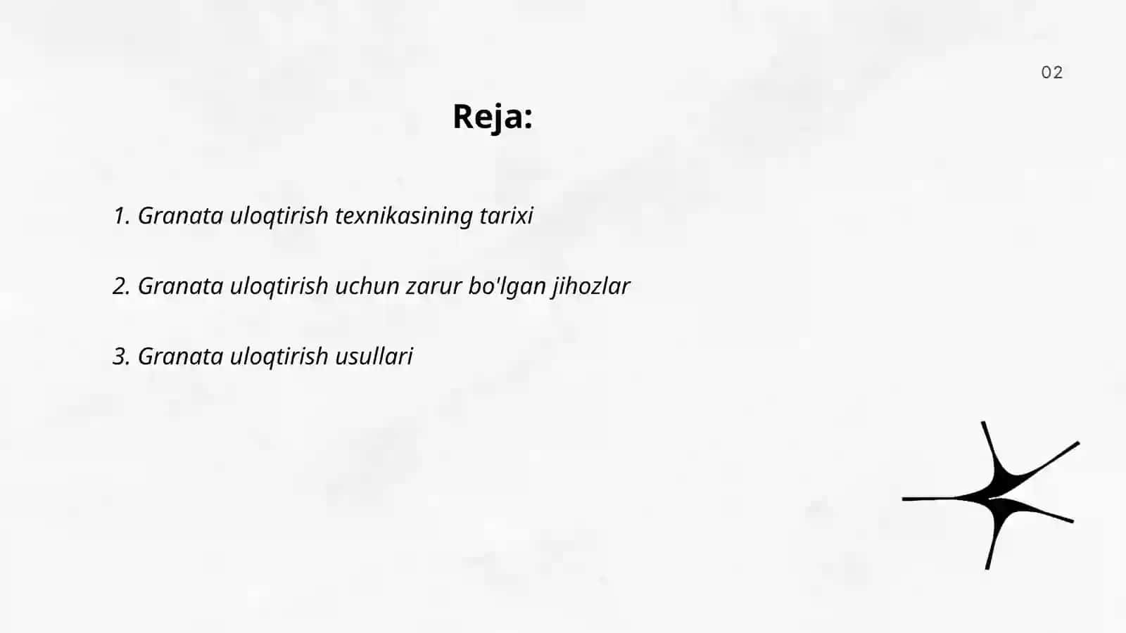 Granata va nayza uloqtirish turlari texnikasi 2