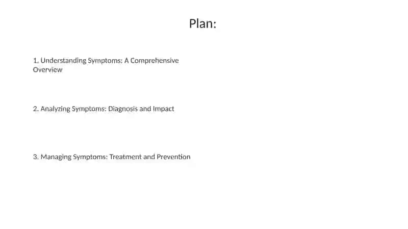 Understanding Symptoms: A Comprehensive Overview 2