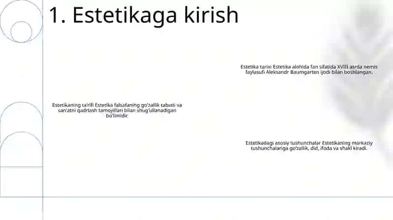 Estetika 2