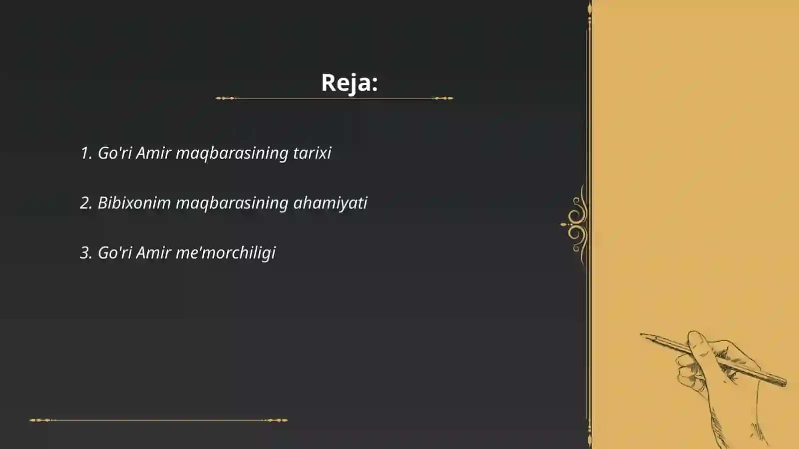 Go'ri Amir va Bibixonom maqbaralari 2
