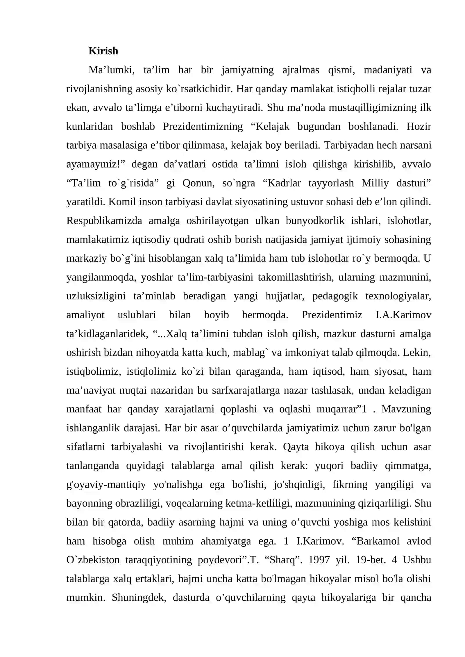 Bolalarni hikoya qilishga o‘rgatishning maqsad va vazifalari 2