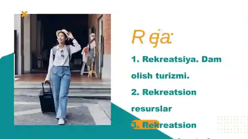 Rekreatsion resurslarning turizm bozoriga ta'siri 2