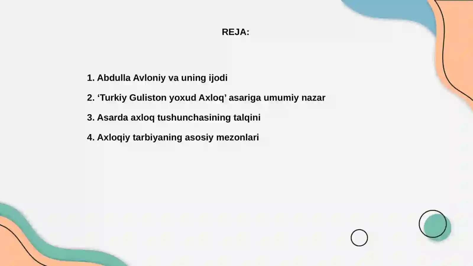 Turkiy guliston yoxud axloq 2