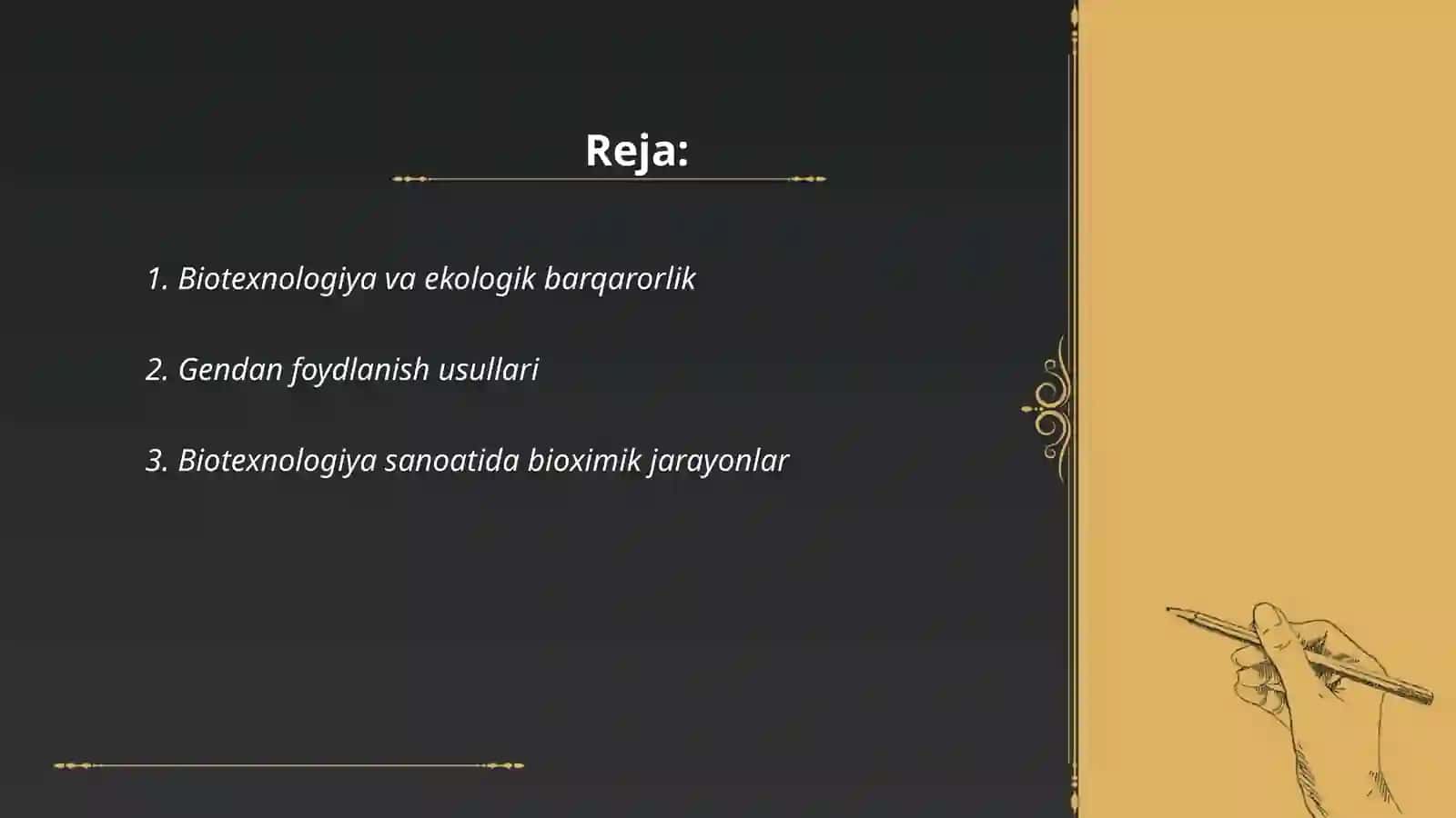 Biotexnologia tarmoqlari va korxonalari 2