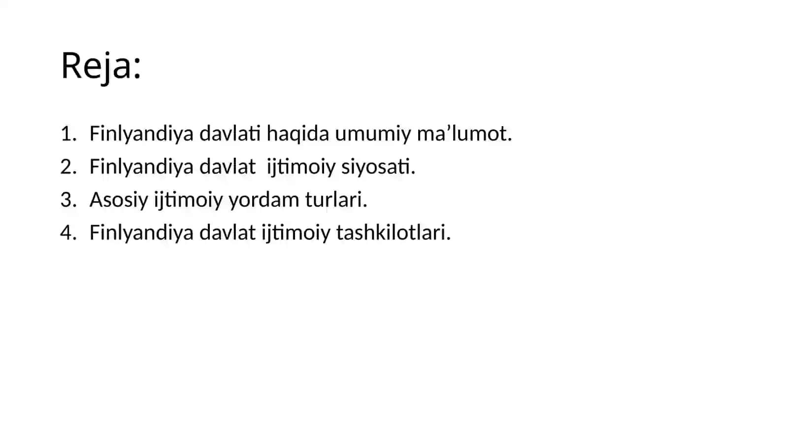 Xorijiy davlatlarning ijtimoiy-siyosati: Finlyandiya davlati misolida 2