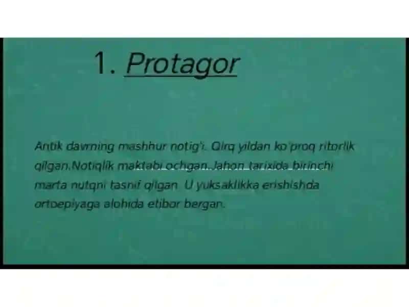 G’arb mutafakkirlarining notiqlik sanatiga oid fikrlari 2