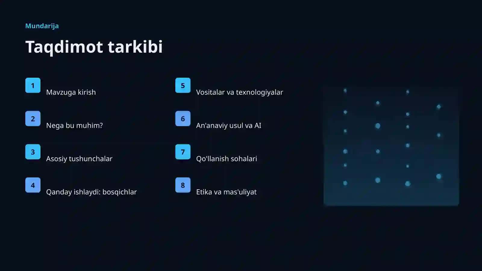 Transport sohasida sun'iy intellekt: amaliy qo'llanma 2