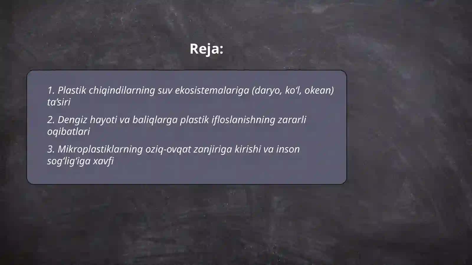 Plastik chiqindilarni atrof-muhitga keltiradigan zararlari 2
