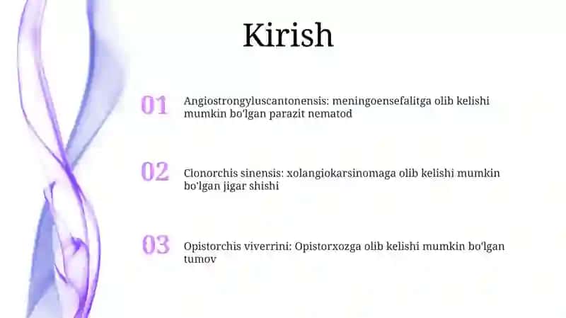 Gelmintlar Tibbiyot Amaliyotidagi Ahamiyati Va Diagnostikasi 2