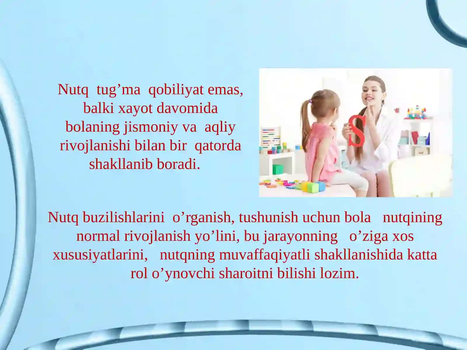 Maktabgacha ta’lim bolalarini nutqini o’stirish 2