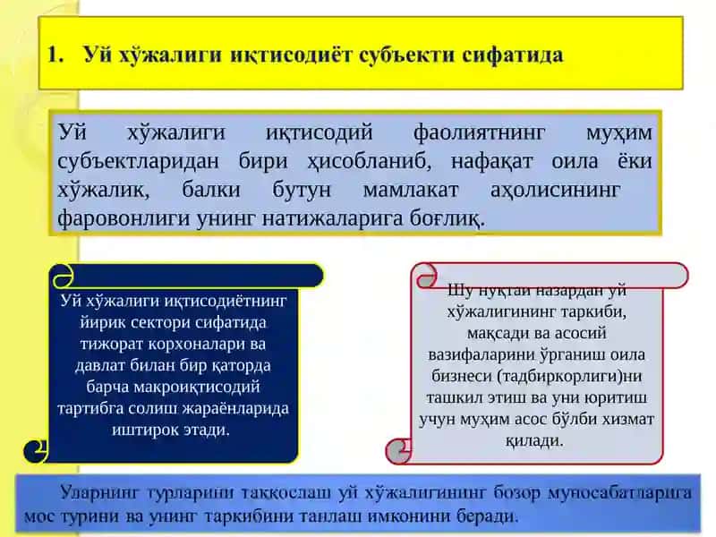 Уй хўжалиги ва унинг хиллари 2