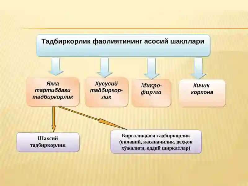 Хусусий тадбиркорлик 2
