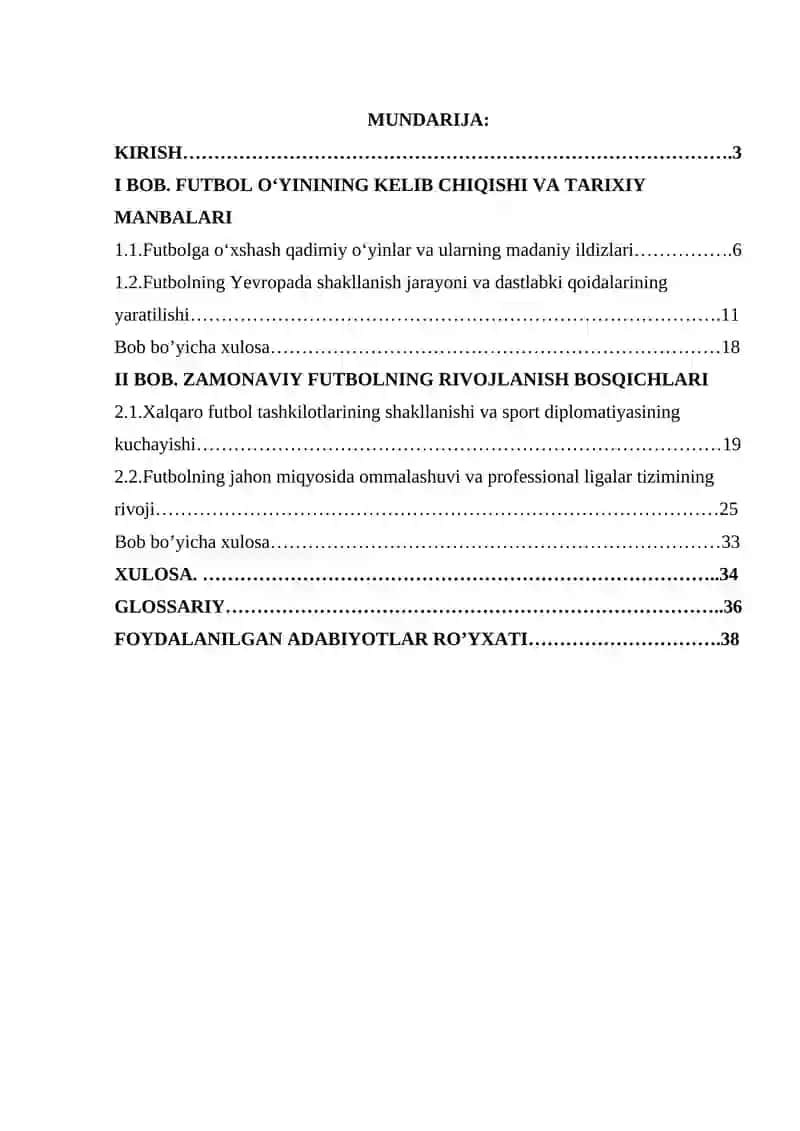 Futbol o’yinining kelib chiqishi va rivojlanish tarixi 2