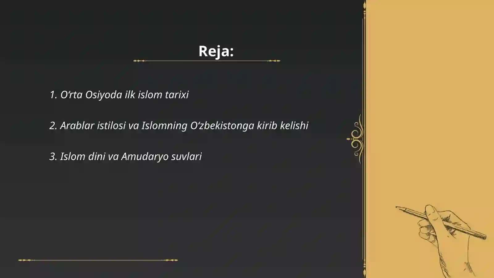 O’zbekistonda Islom dinining tarqalish tarixi 2