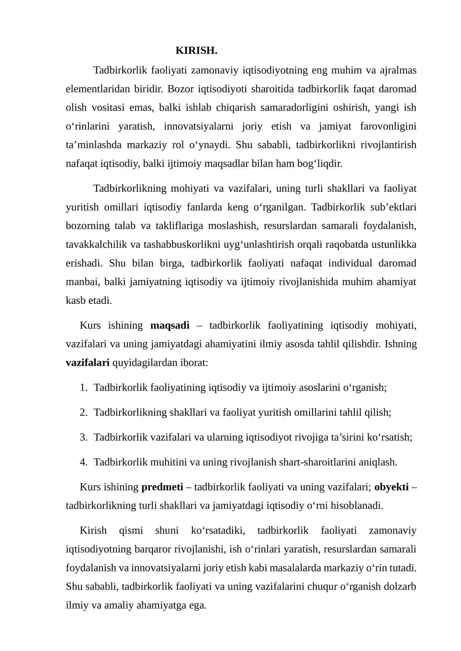 TADBIRKORLIK FAOLIYATINING NAZARIY ASOSLARI VA AMALIY AHAMIYATI 2
