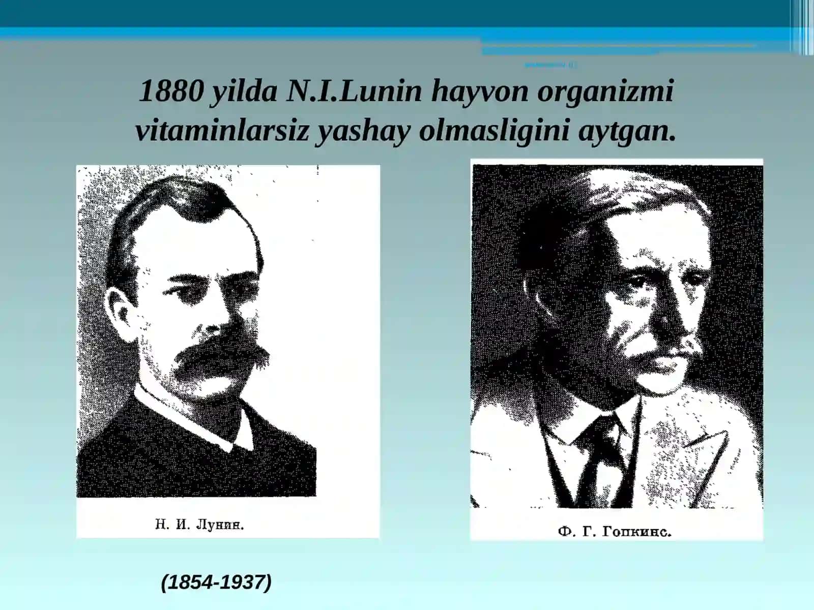 Vitaminlar. Suvda va yog`da eriydigan vitaminlar 2